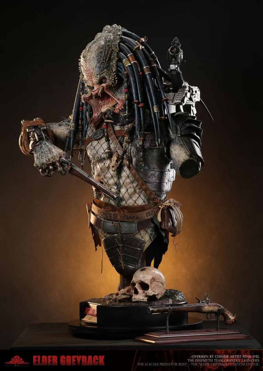 [Pre-Order] DEEPMYTH Studio - Statue - Predator Series Elder Greyback Bust
