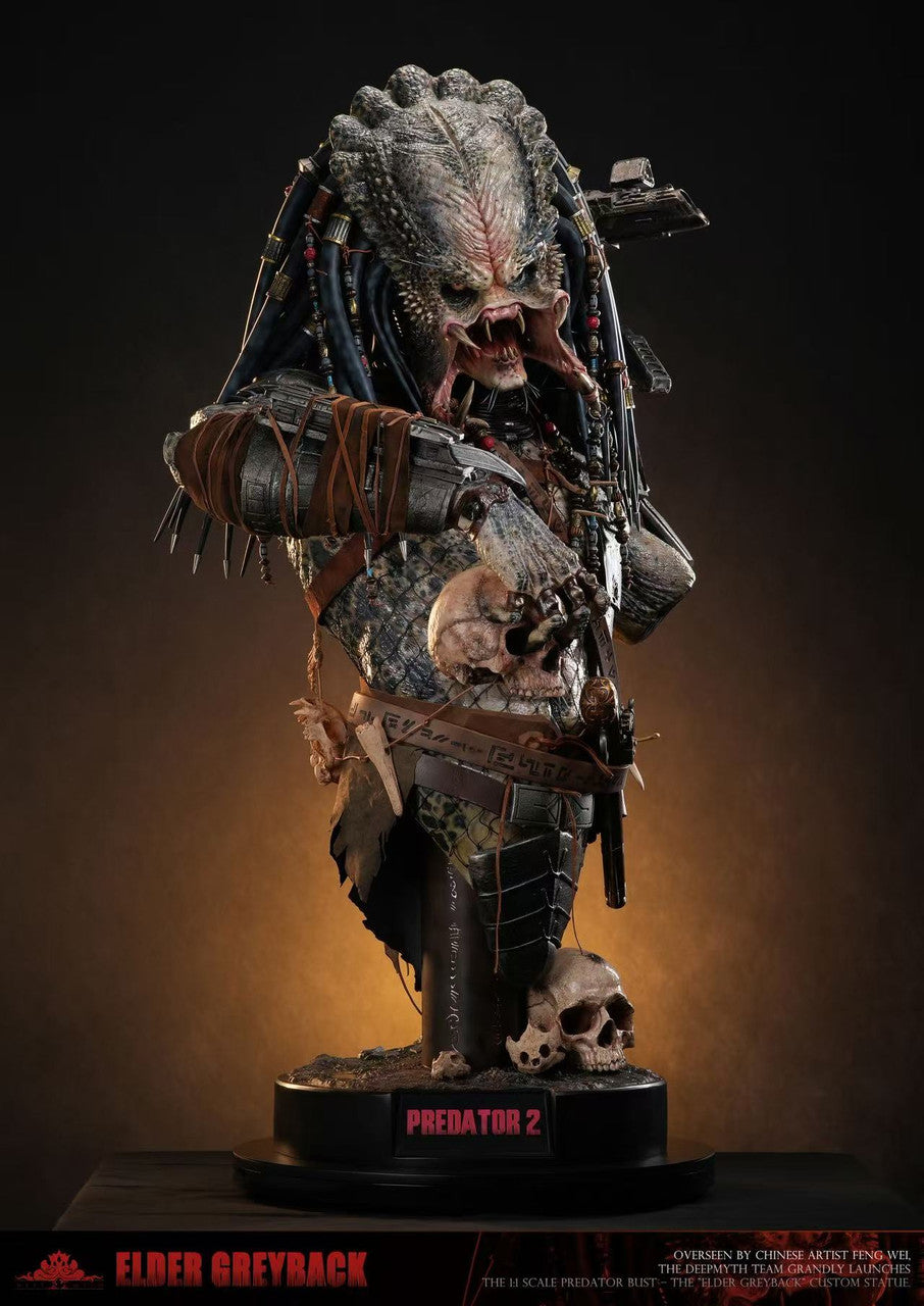 [Pre-Order] DEEPMYTH Studio - Statue - Predator Series Elder Greyback Bust