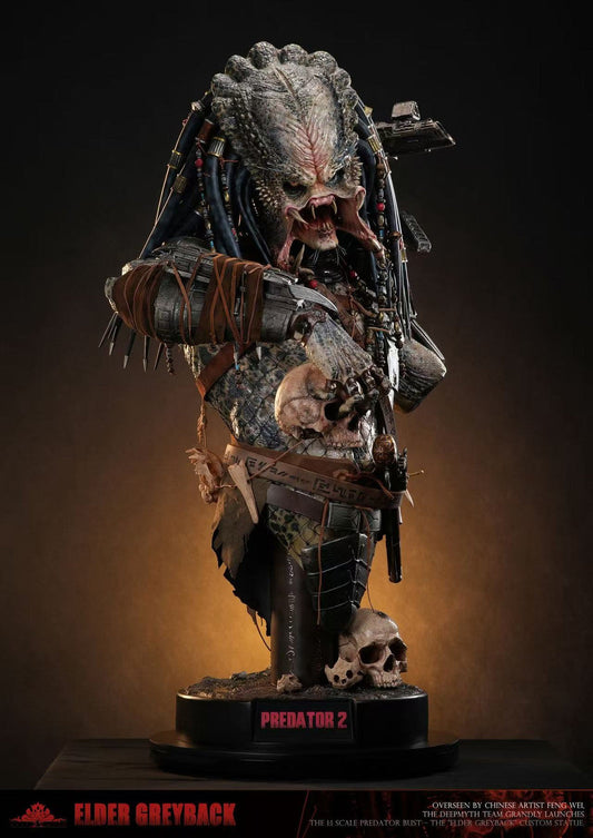 [Pre-Order] DEEPMYTH Studio - Statue - Predator Series Elder Greyback Bust