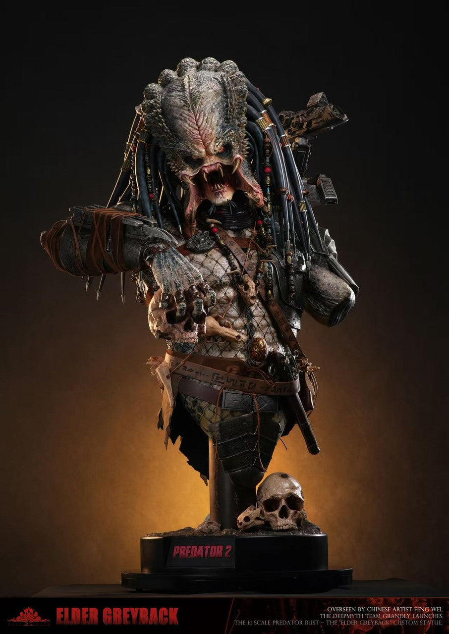 [Pre-Order] DEEPMYTH Studio - Statue - Predator Series Elder Greyback Bust
