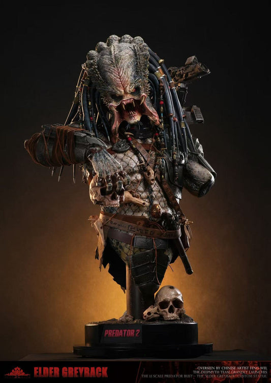 [Pre-Order] DEEPMYTH Studio - Statue - Predator Series Elder Greyback Bust