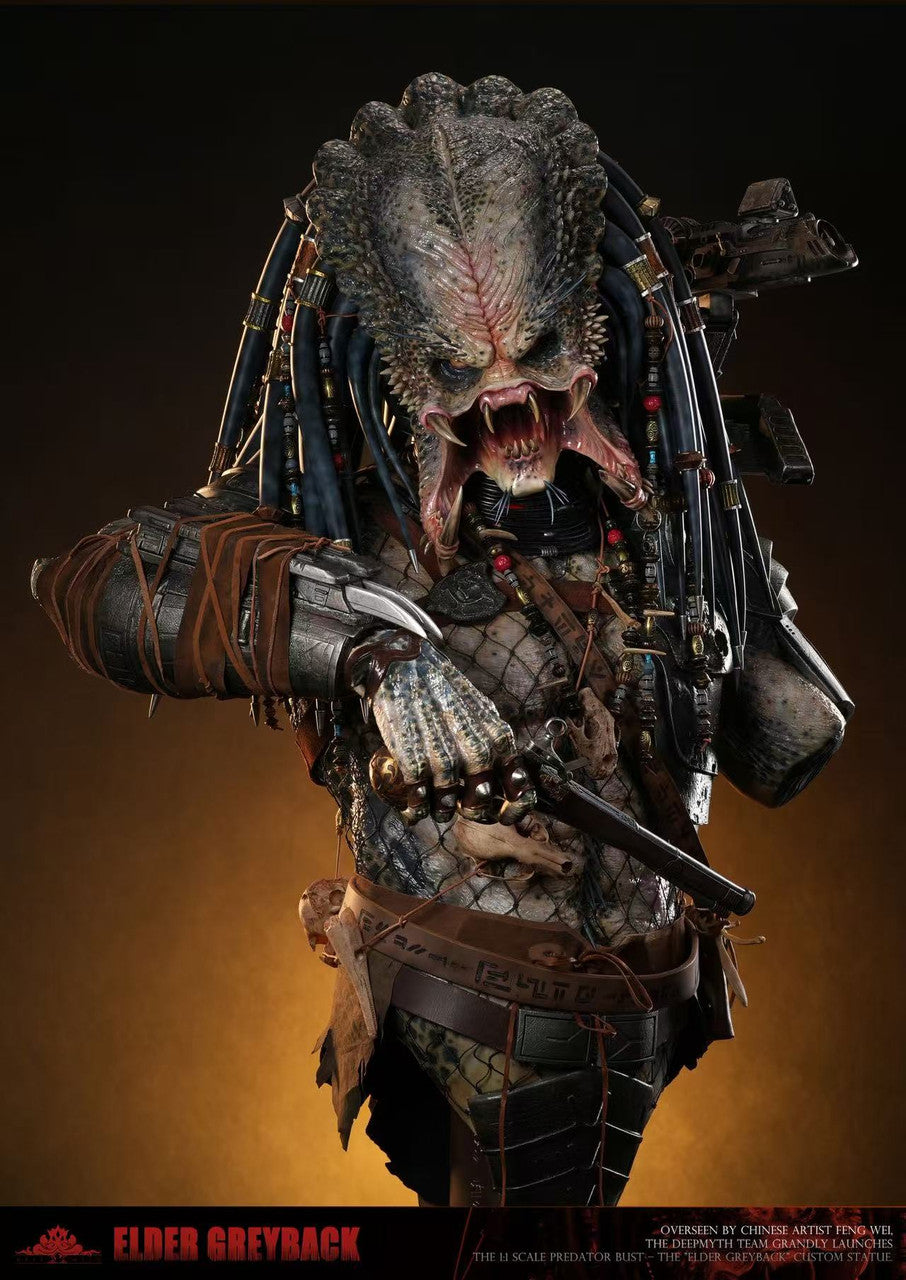 [Pre-Order] DEEPMYTH Studio - Statue - Predator Series Elder Greyback Bust