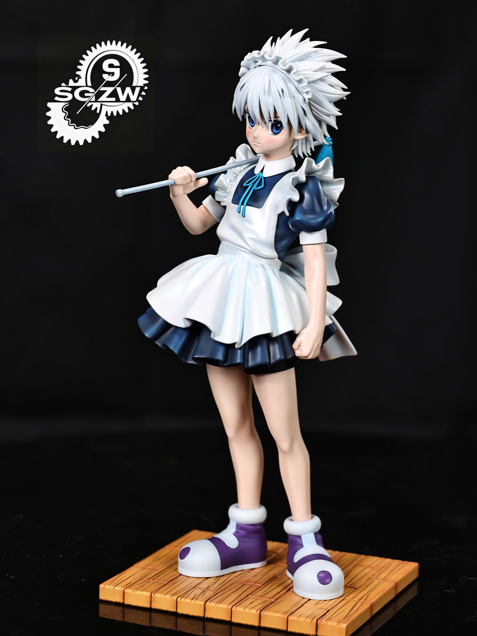 [Pre-Order] SGZW Studio - Statue - Hunter x Hunter Killua Zoldyck maid outfit