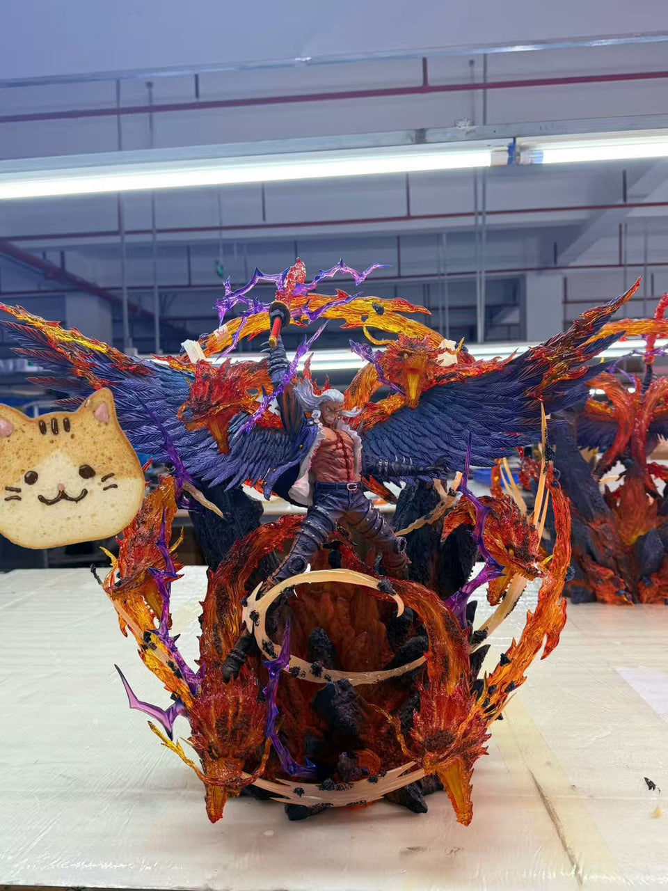 [Warehouse in Stock] More Fun Studio X Monkey D. Studio - Statue - KING THE WILDFIRE One Piece