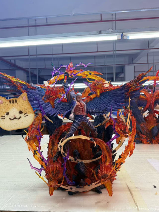 [Warehouse in Stock] More Fun Studio X Monkey D. Studio - Statue - KING THE WILDFIRE One Piece