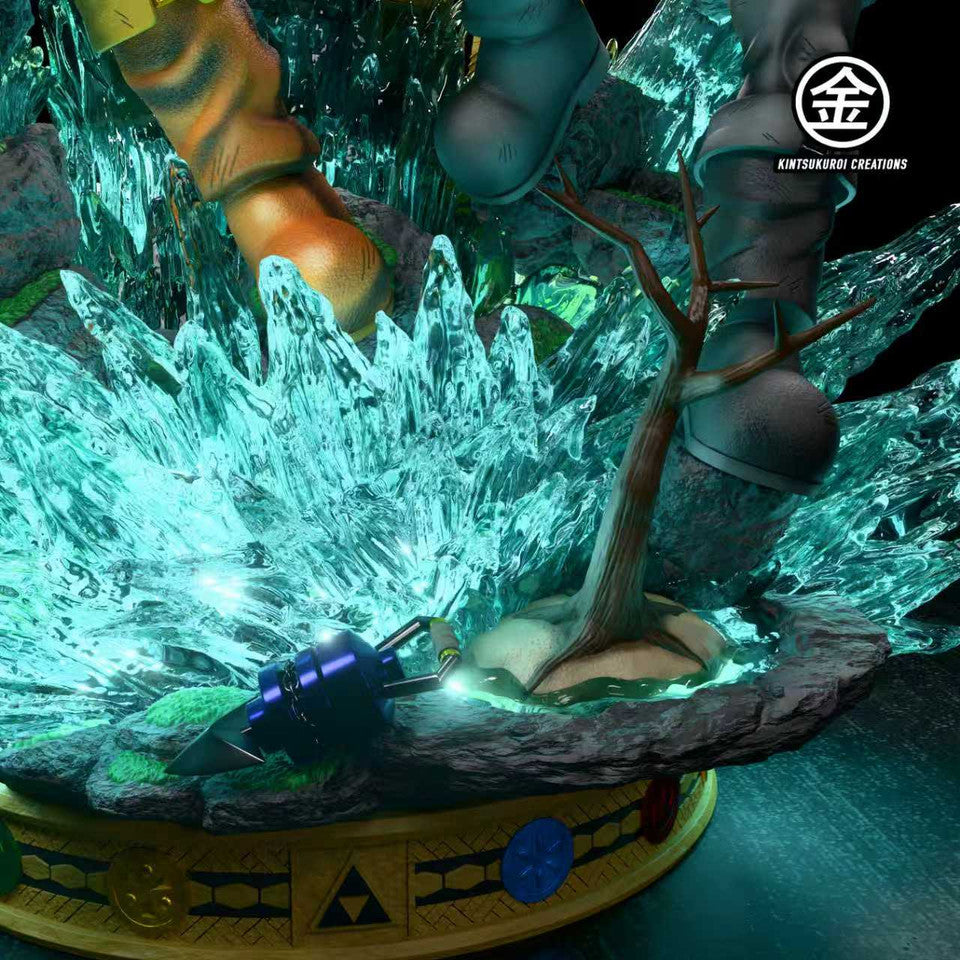 [Pre-Order] Kintsukuroi creations Studio - Statue - LINK VS DARK LINK 14 & 16 DIORAMA The Legend of Zelda