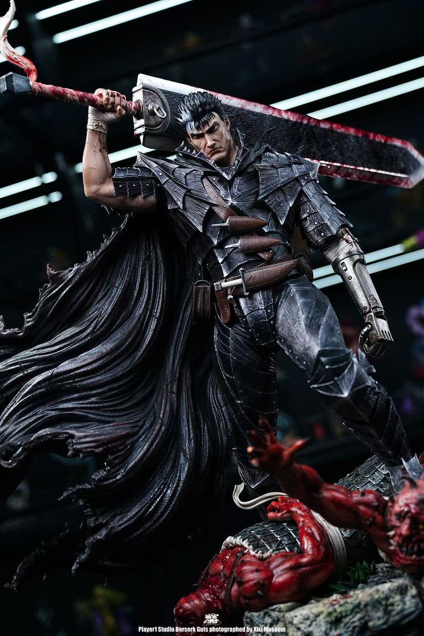 [Pre-Order] Player 1 Studio - Statue - GUTS AND THE BERSERKER ARMOUR Berserk
