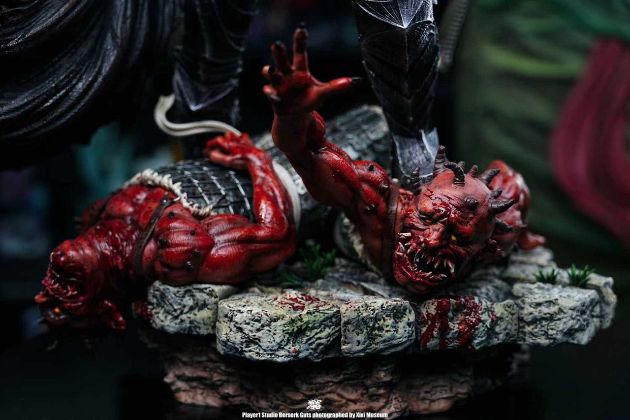 [Pre-Order] Player 1 Studio - Statue - GUTS AND THE BERSERKER ARMOUR Berserk