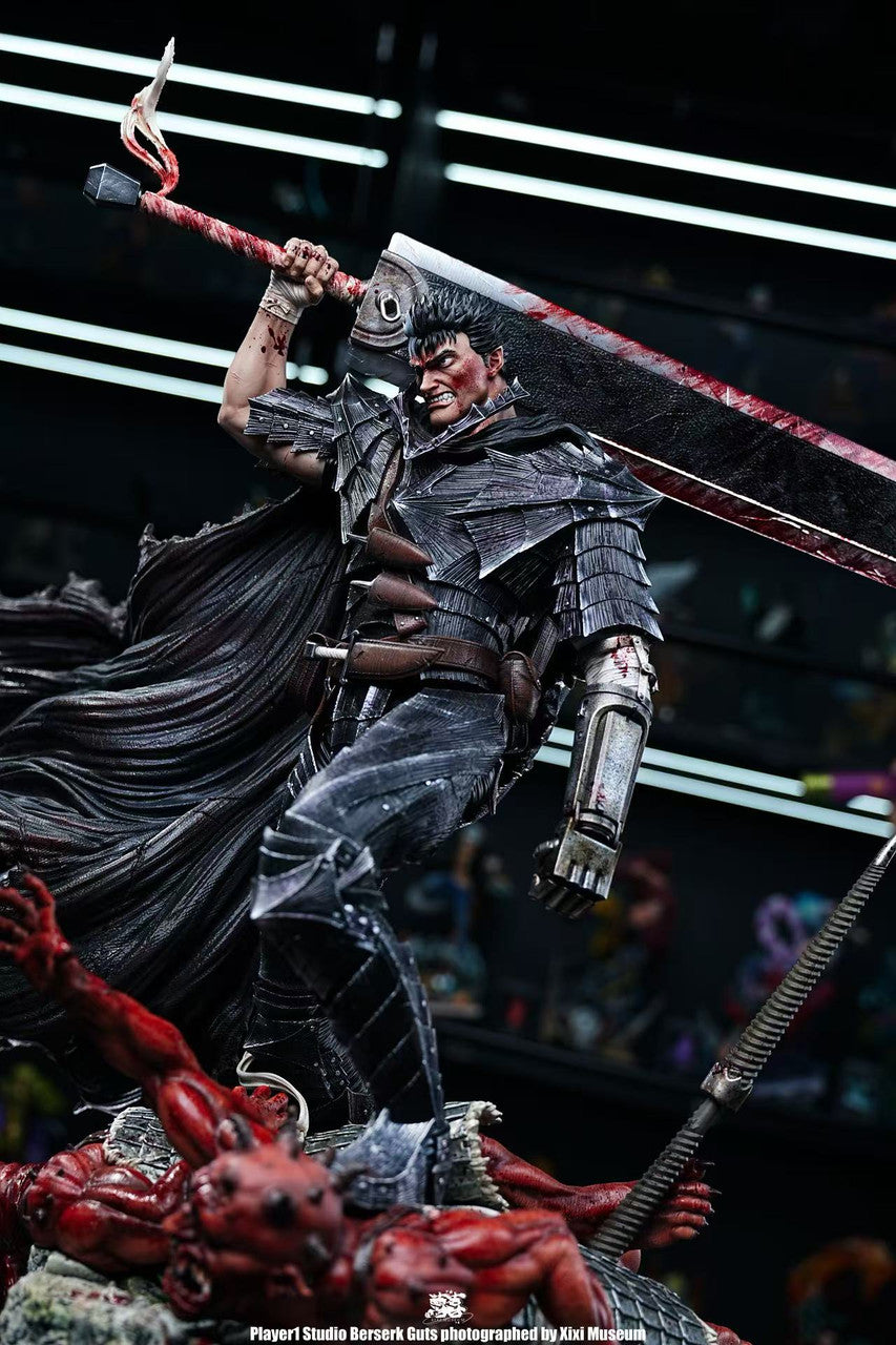 [Pre-Order] Player 1 Studio - Statue - GUTS AND THE BERSERKER ARMOUR Berserk