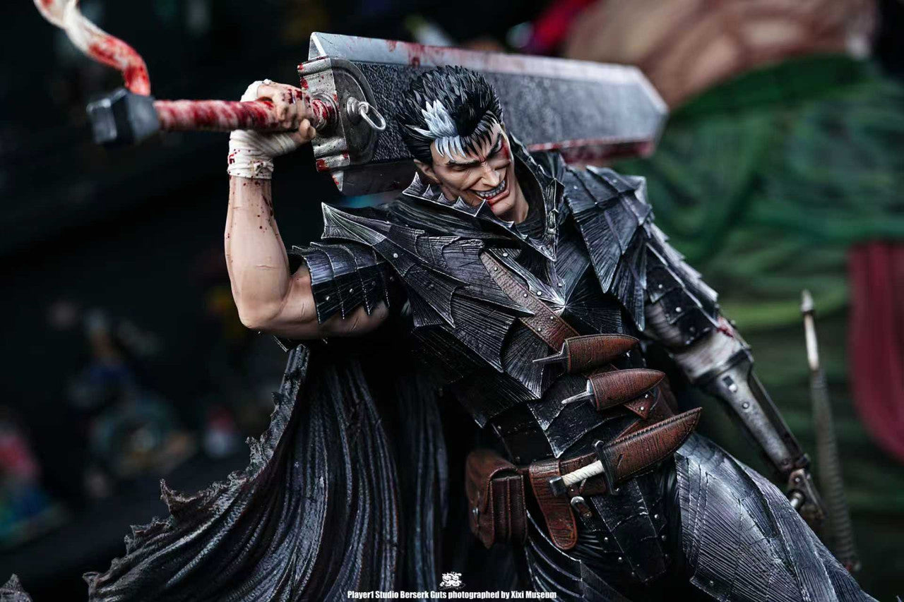 [Pre-Order] Player 1 Studio - Statue - GUTS AND THE BERSERKER ARMOUR Berserk