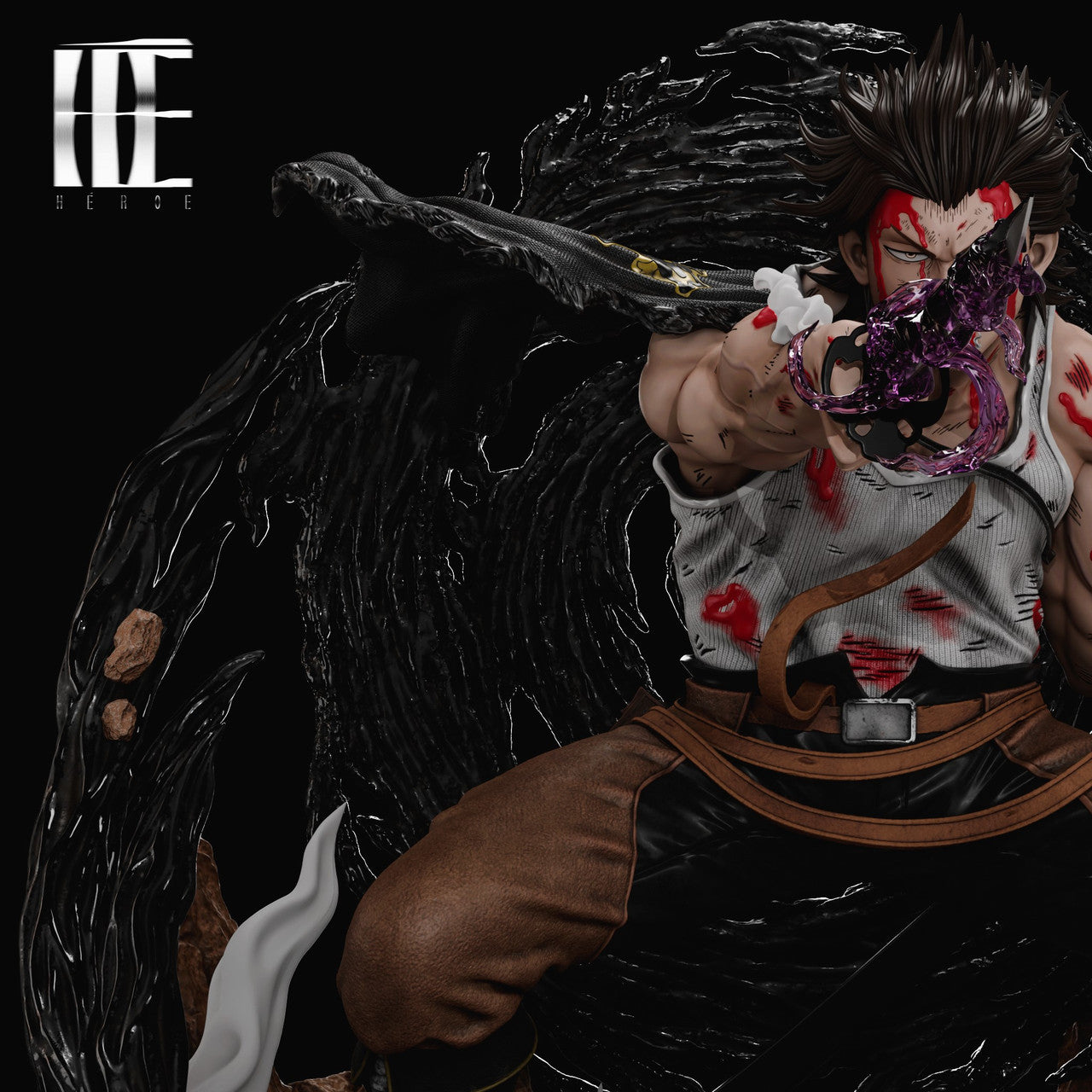 [Pre-Order] Héroe Collectibles - Statue - Yami Sukehiro Black Clover
