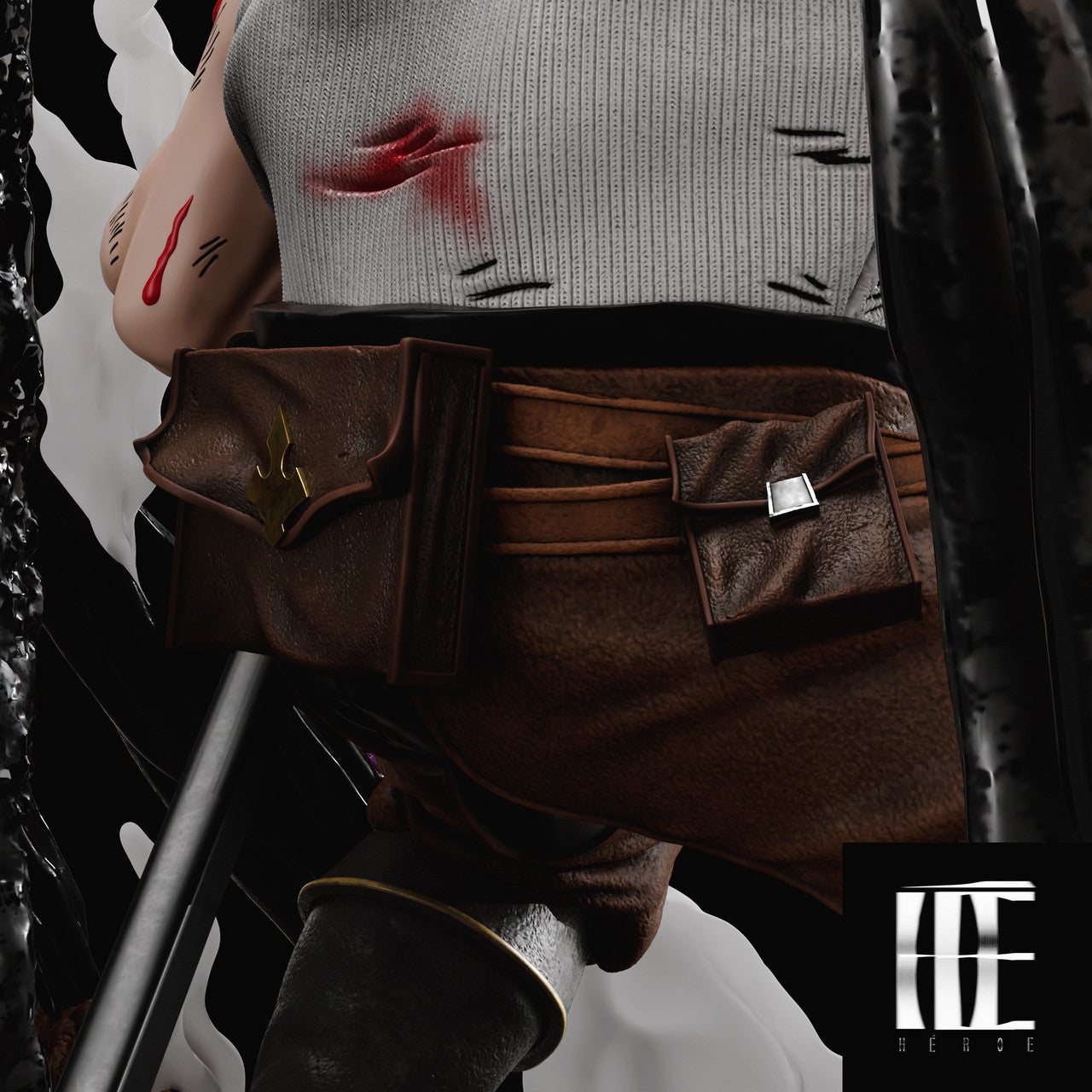 [Pre-Order] Héroe Collectibles - Statue - Yami Sukehiro Black Clover