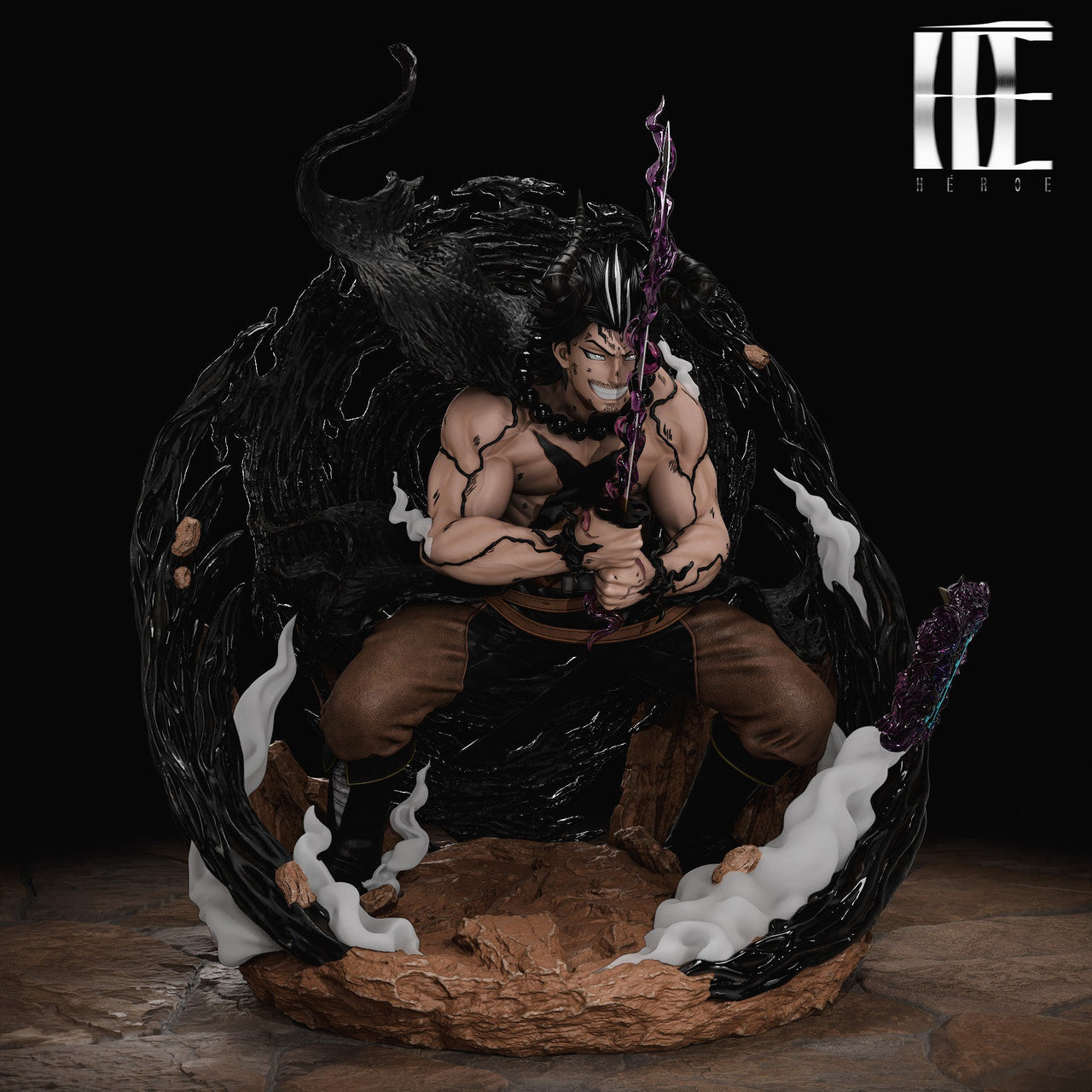 [Pre-Order] Héroe Collectibles - Statue - Yami Sukehiro Black Clover