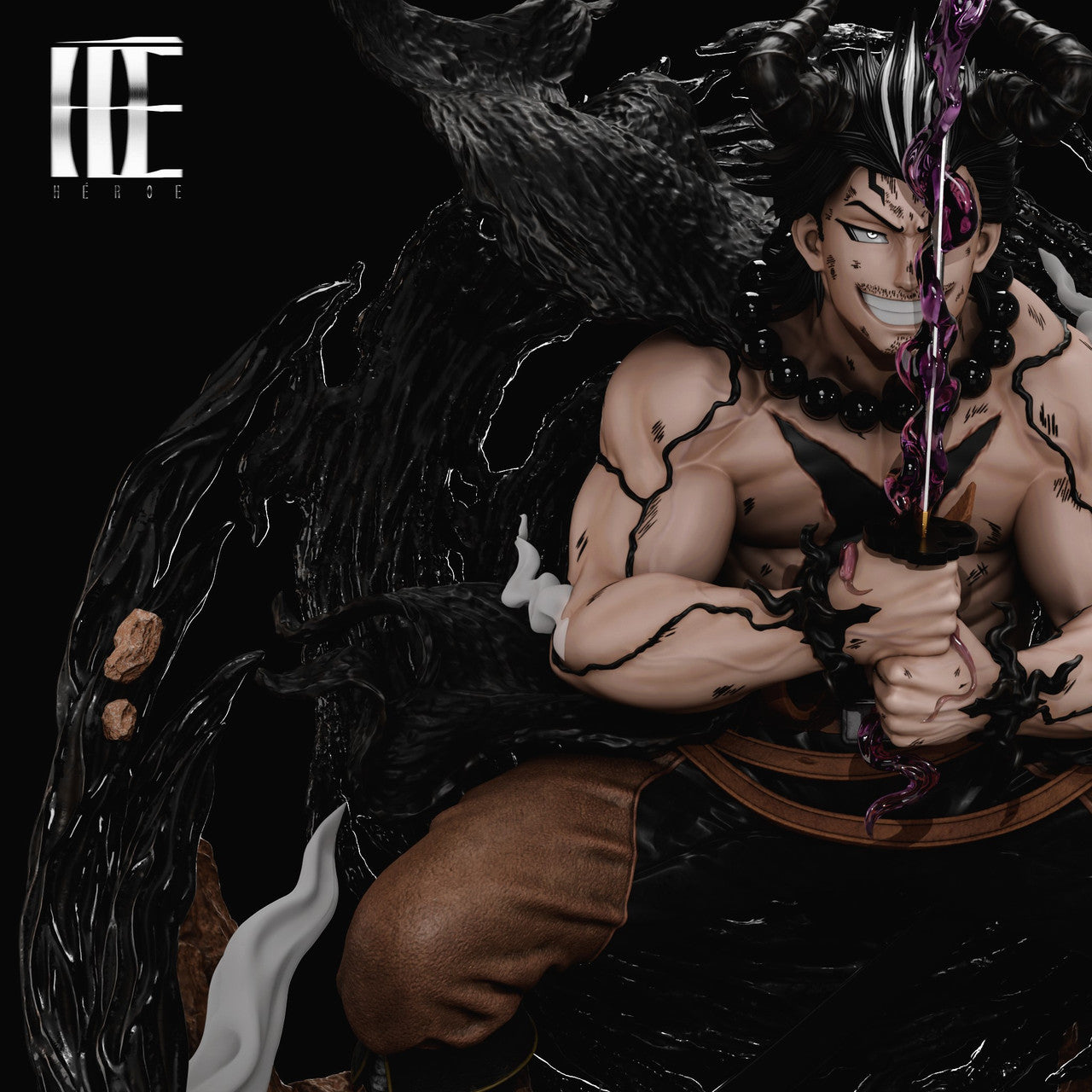 [Pre-Order] Héroe Collectibles - Statue - Yami Sukehiro Black Clover