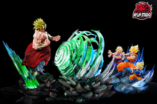 [Pre-Order] Kylin Studio - Statue - Dragon Ball Broly VS Goku Gohan Goten