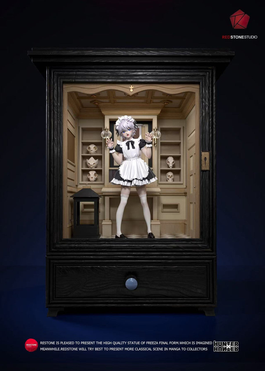 [Pre-Order] Red Stone Studio - Statue - Hunter x Hunter Killua Zoldyck maid outfit