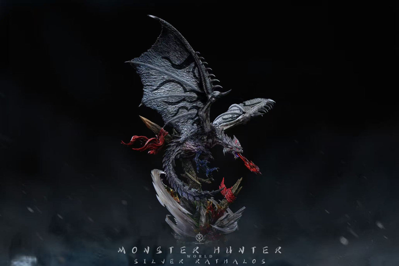 [Pre-Order] Edge Studio & S6 Studio - Statue - Monster Hunter - Rathalos & Azure Rathalos & Silver Rathalos