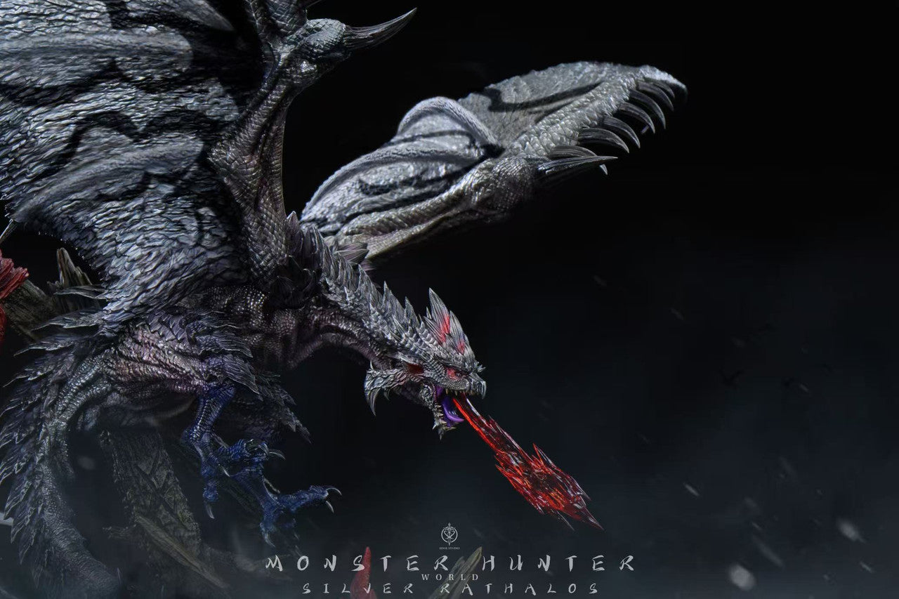 [Pre-Order] Edge Studio & S6 Studio - Statue - Monster Hunter - Rathalos & Azure Rathalos & Silver Rathalos