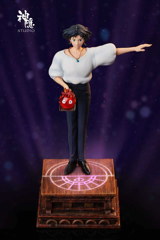 [Pre-Order] Shen Yin STUDIO - Statue - Howl's Moving Castle Howl & Calcifer with LED