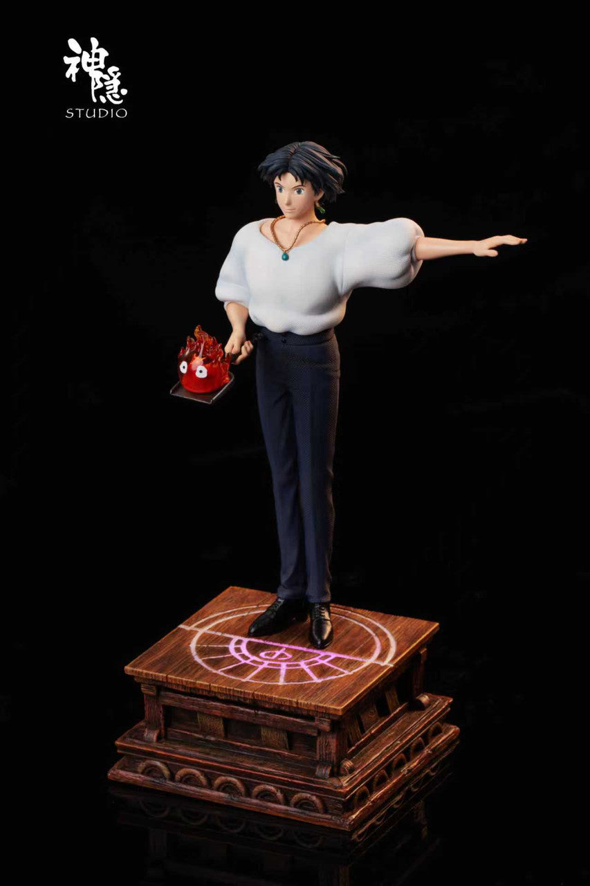 [Pre-Order] Shen Yin STUDIO - Statue - Howl's Moving Castle Howl & Calcifer with LED