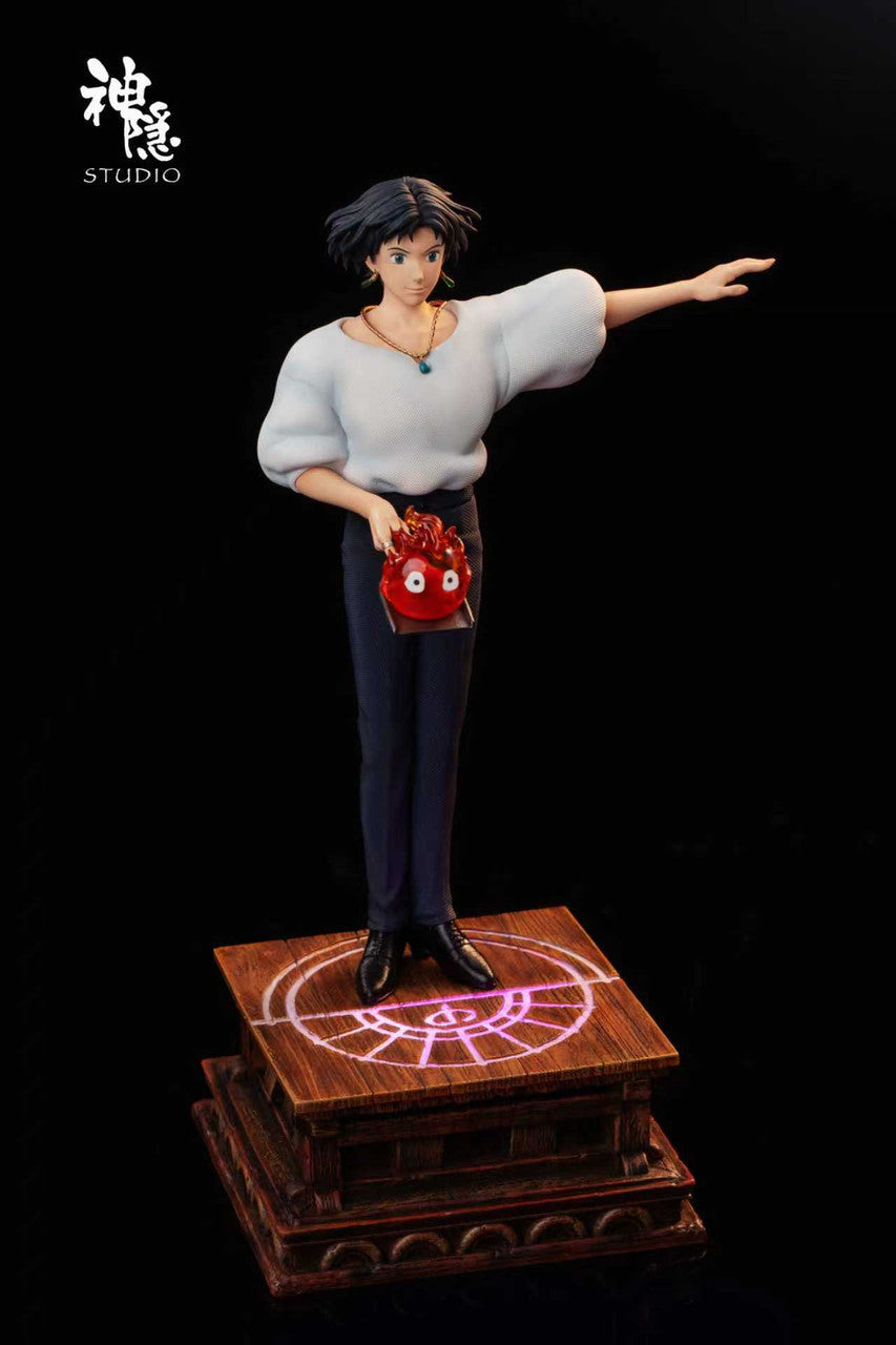 [Pre-Order] Shen Yin STUDIO - Statue - Howl's Moving Castle Howl & Calcifer with LED
