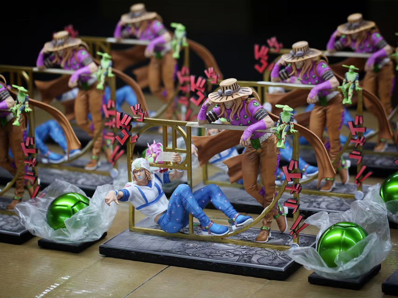 [Pre-Order Closed] CHIKARA Studio  - Statue - JOJO's Bizarre Adventure - SBR Johnny Joestar & Gyro Zeppeli