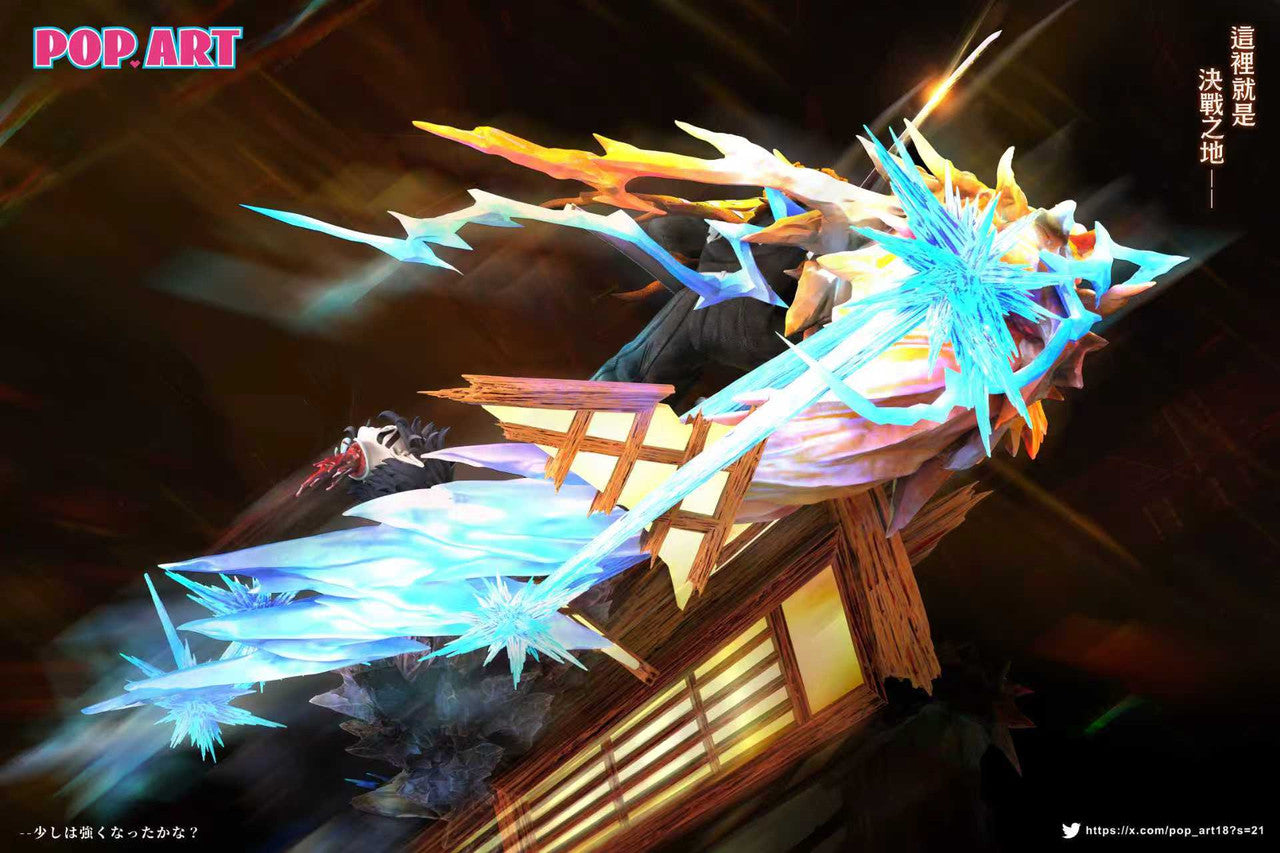 [Pre-Order] POP.ART Studio - Statue - Flaming Thunder God Zenitsu Agatsuma with LED Demon Slayer