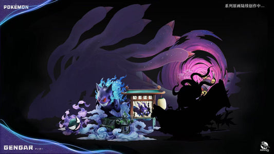 [Pre-Order] Raven Studio - Statue - Night Parade of One Hundred Demons Series 01 Gengar Pokémon