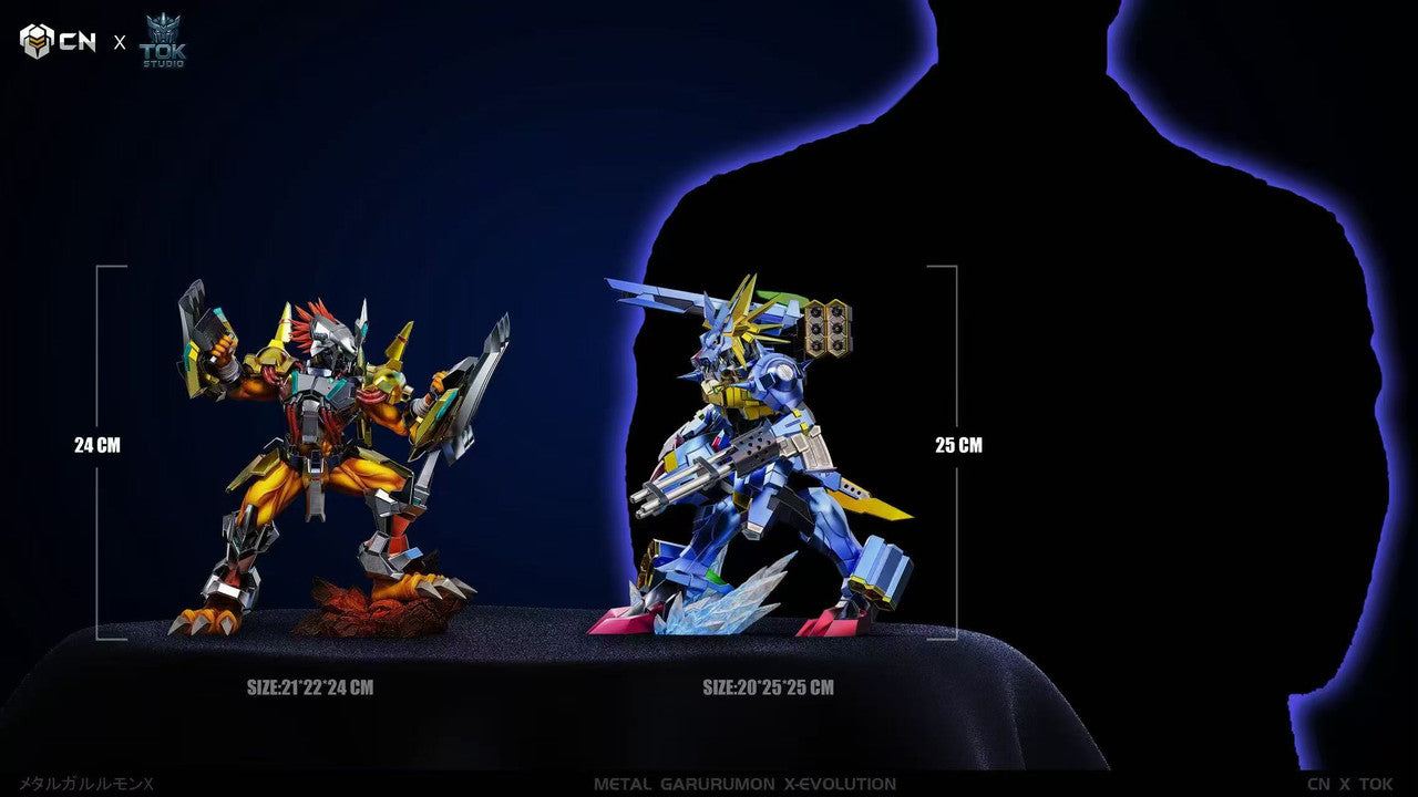 [Pre-Order] Crazy Nest Studio & TOK Studio - Statue - Digimon - MetalGreymon X-evolution
