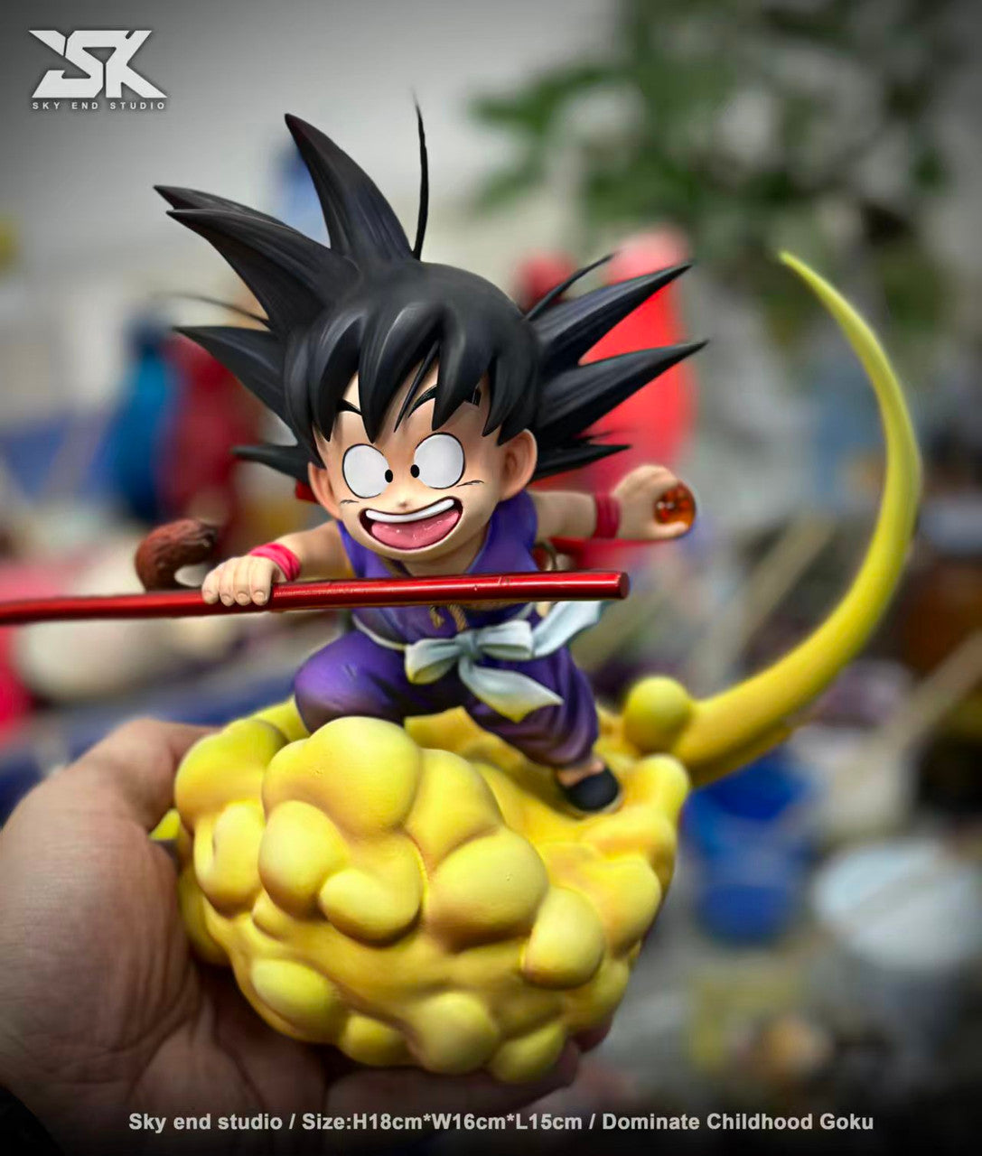 [Pre-Order] Sky End Studio - Statue - Somersault Cloud Son Goku Dragon Ball