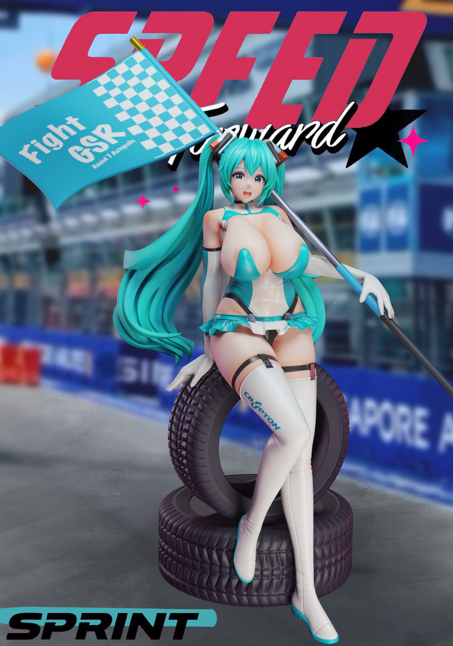[Pre-Order] SC Studio - Statue - Project Sekai - Racing Girl Hatsune Miku