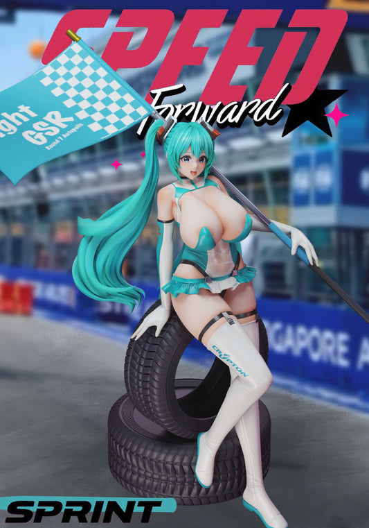 [Pre-Order] SC Studio - Statue - Project Sekai - Racing Girl Hatsune Miku