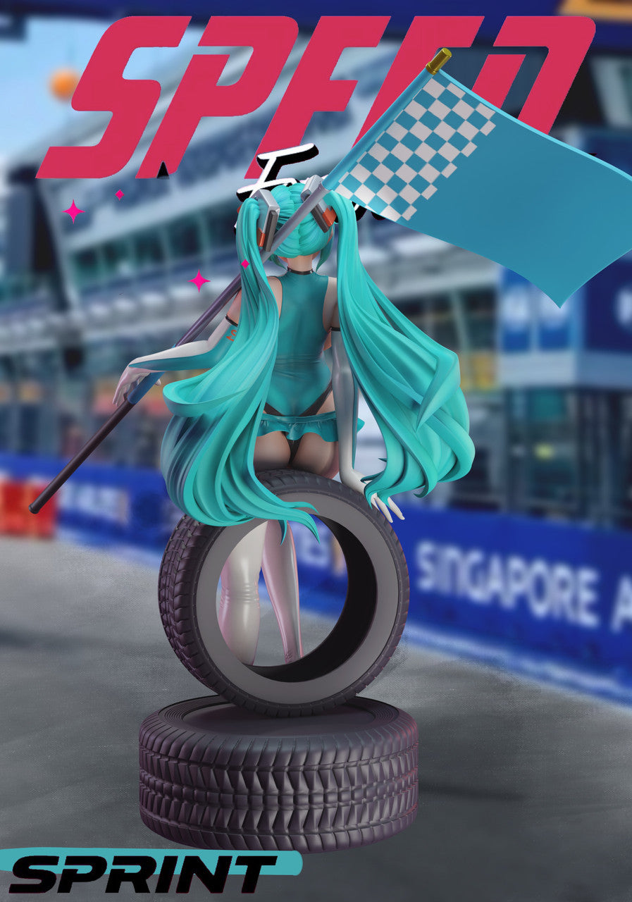 [Pre-Order] SC Studio - Statue - Project Sekai - Racing Girl Hatsune Miku