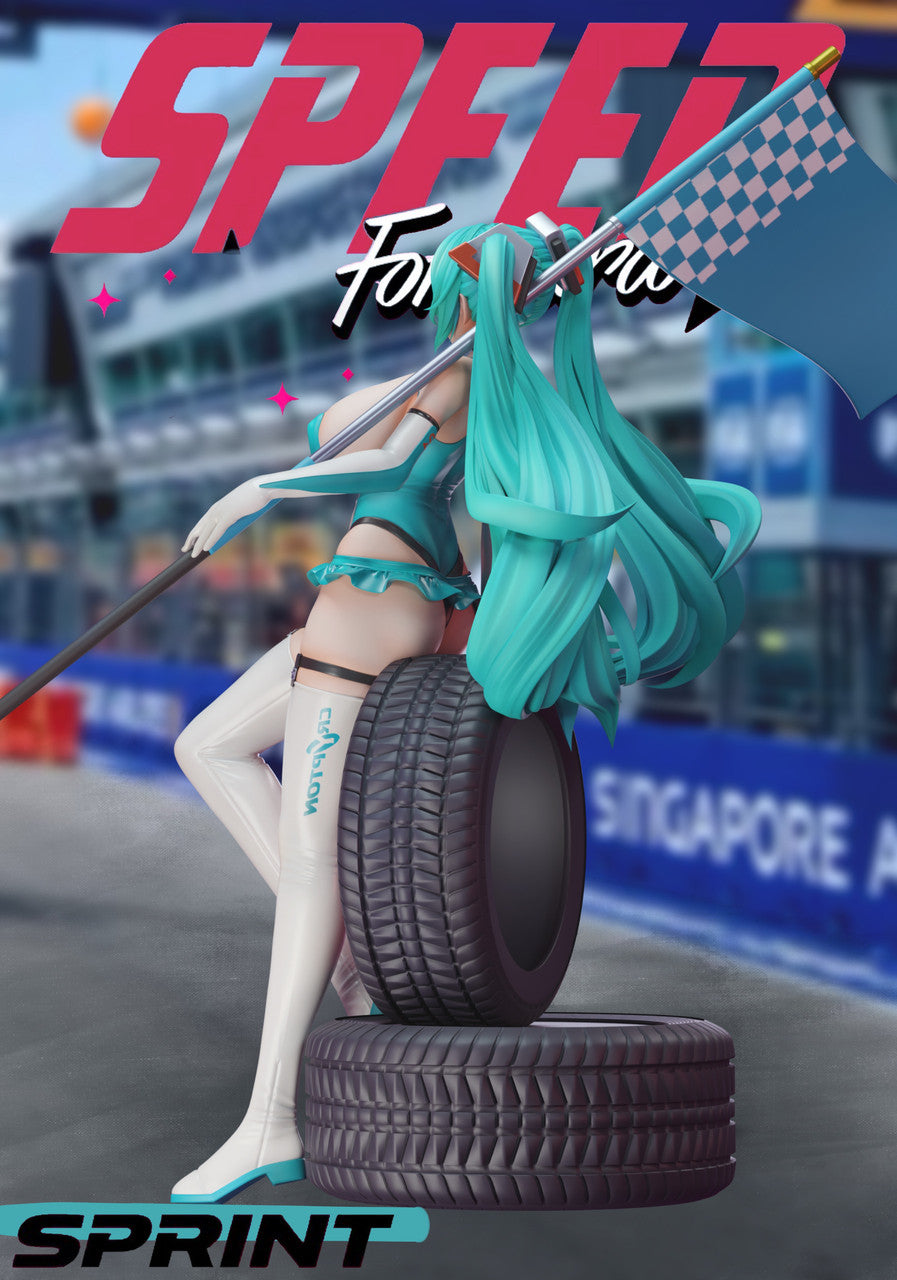 [Pre-Order] SC Studio - Statue - Project Sekai - Racing Girl Hatsune Miku