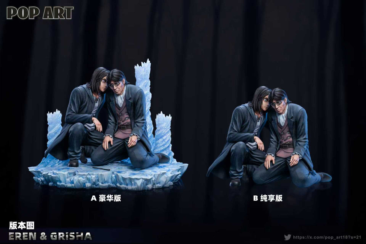 [Pre-Order] POP.ART Studio - Statue - Attack on Titan Eren Jeager & Grisha Jaeger