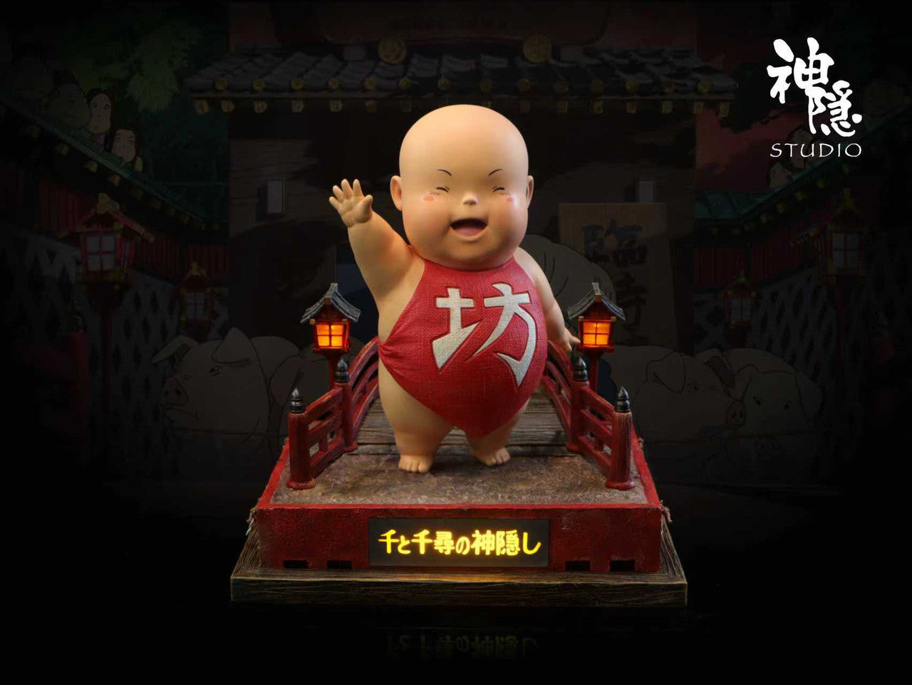 [Pre-Order] Shen Yin Studio - Statue - Spirited Away - Waving hands Boh with LED