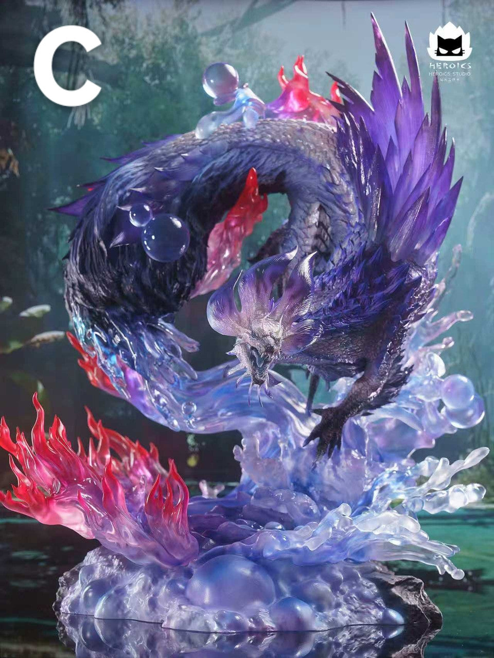 [Pre-Order] Heroics Studio - Statue - Mizutsune Monster Hunter