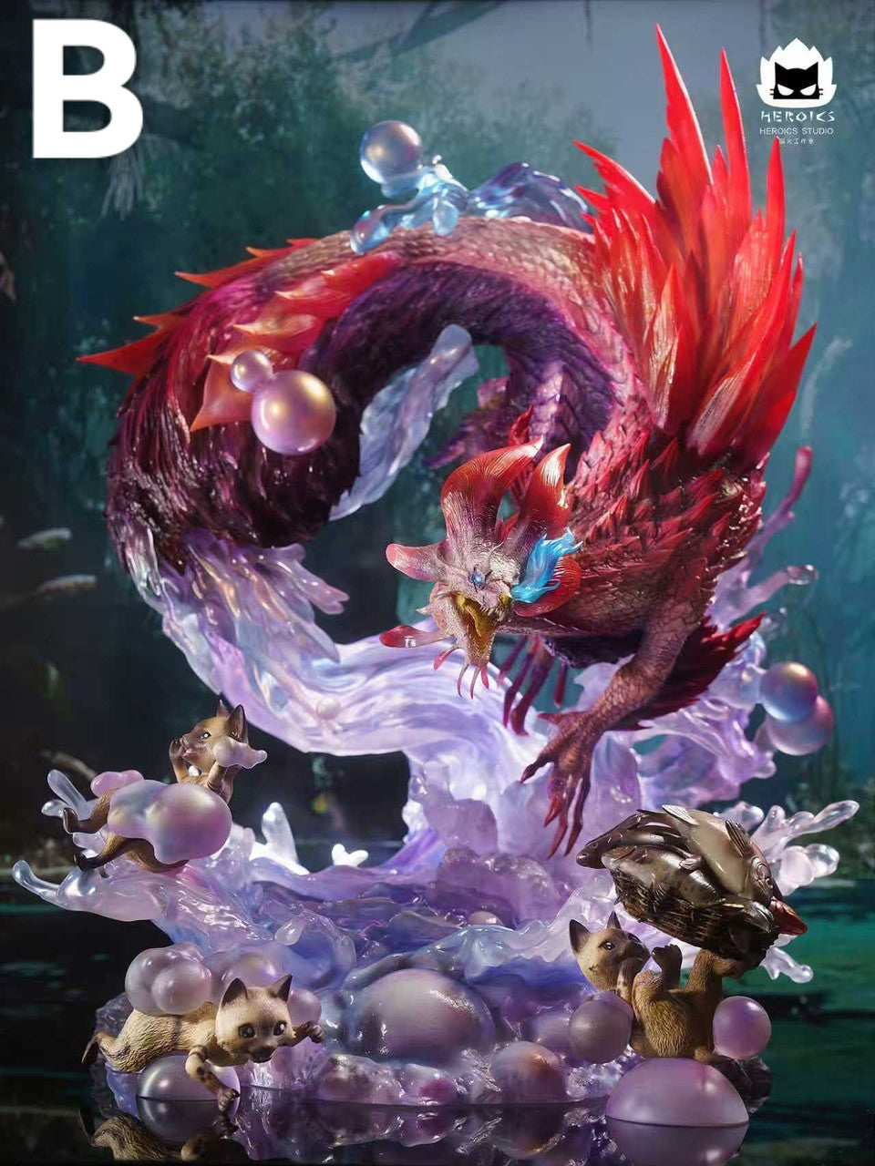 [Pre-Order] Heroics Studio - Statue - Mizutsune Monster Hunter