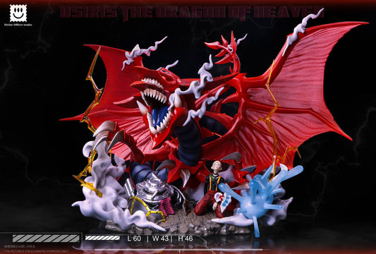 [Pre-Order Closed] Divine Officer Studio - Statue - The Three Phantom Gods Series #2 Slifer the Sky Dragon & Silent Doll Yu-Gi-Oh