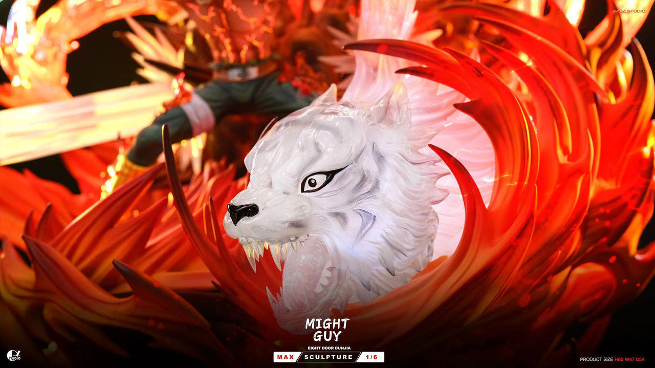 [Pre-Order] GZ Studio - Statue - Naruto - Might Guy with LED