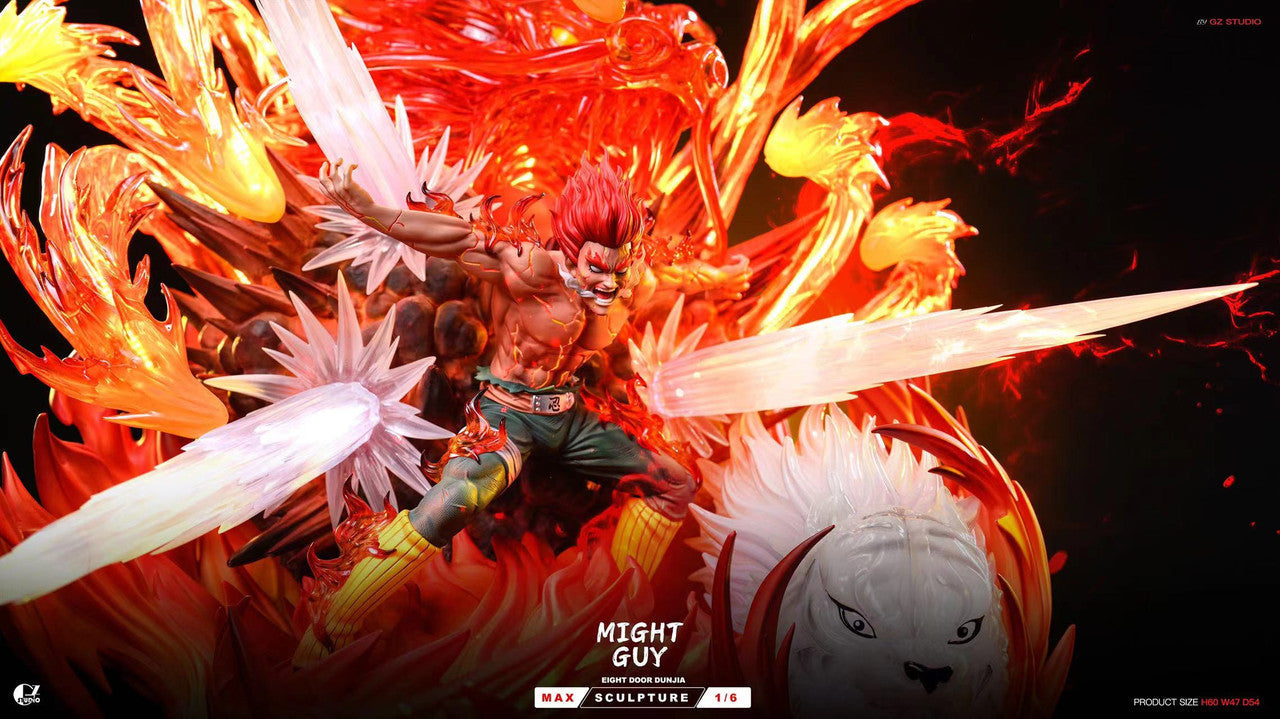[Pre-Order] GZ Studio - Statue - Naruto - Might Guy with LED