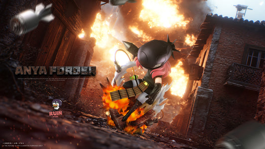 [Pre-Order] RUIN Studio & ChaoMian Studio - Statue - Spy x Family - Anya cos Bomb Girl Reze with LED
