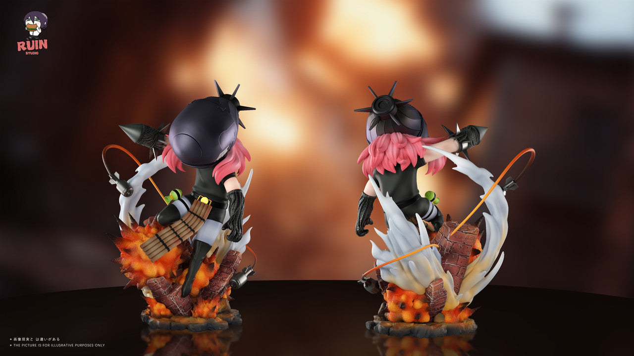 [Pre-Order] RUIN Studio & ChaoMian Studio - Statue - Spy x Family - Anya cos Bomb Girl Reze with LED
