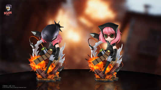 [Pre-Order Closed] RUIN Studio & ChaoMian Studio - Statue - Spy x Family - Anya cos Bomb Girl Reze with LED