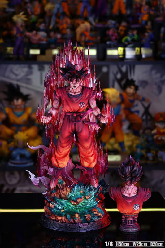 [Pre-Order] YUN QI Studio - Statue - Dragon Ball Goku Kaio-ken