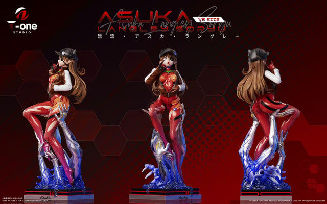 [Pre-Order] T-ONE Studio - Statue - Soryu Asuka Langley Neon Genesis Evangelion