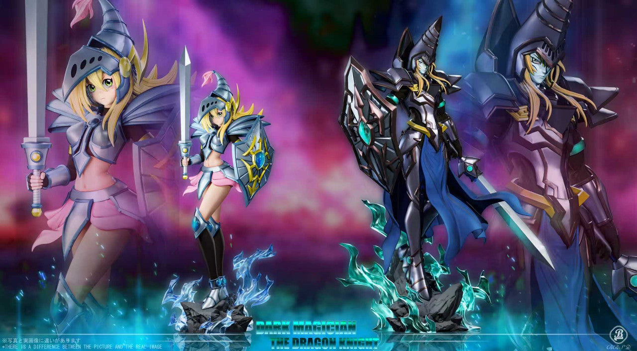 [Pre-Order] BBSD Studio - Statue - Dark Magician X Dark Magician Girl the Dragon Knight Yu-Gi-Oh!