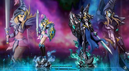[Pre-Order] BBSD Studio - Statue - Dark Magician X Dark Magician Girl the Dragon Knight Yu-Gi-Oh!