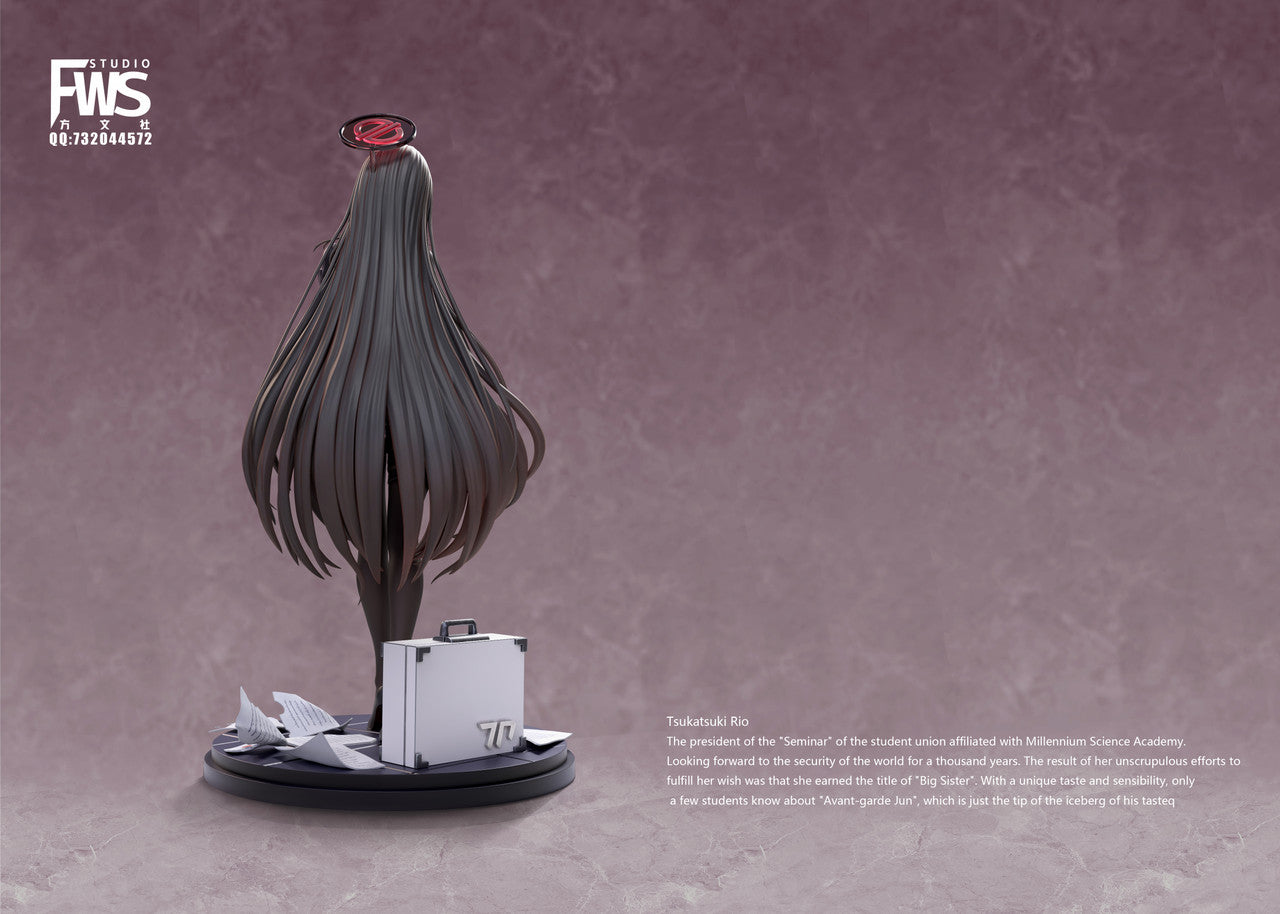 [Pre-Order] FWS Studio - Statue - Exclusive secretary Tsukatsuki Rio Blue Archive