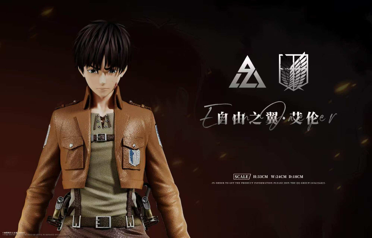 [Pre-Order] AZ Studio - Statue - Attack On Titan - Wings of Freedom Eren Jeager